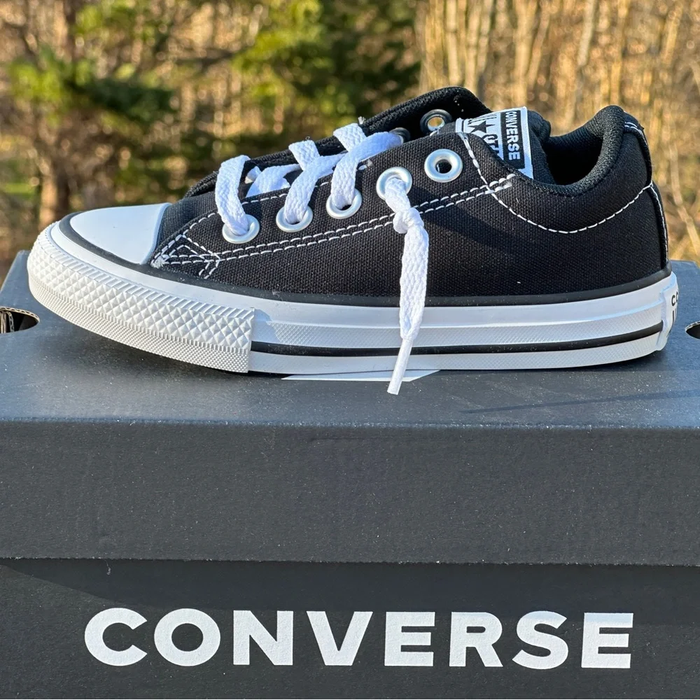NEW Converse Chuck Taylor All Star Black CTAS Street - Toddler Little Kids Sz 11